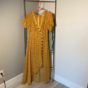 New, Never worn yellow dress